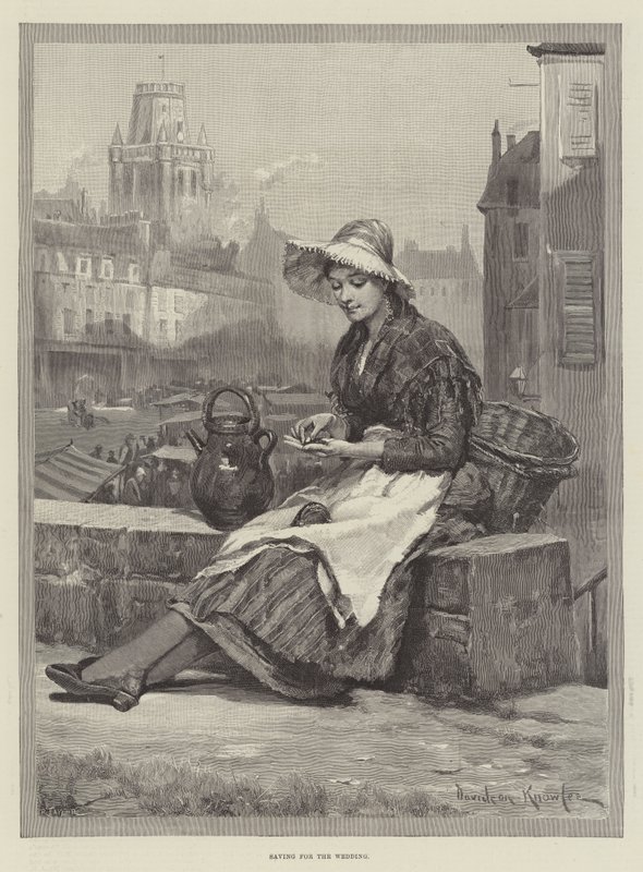 Saving for the Wedding by Davidson Knowles