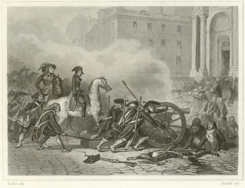 Quashing a Royalist Insurrection by Denis Auguste Marie Raffet