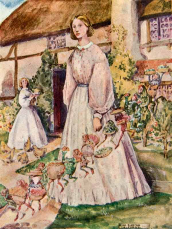 Illustration for Goblin Market by Christina Rossetti by Dion Clayton Calthrop