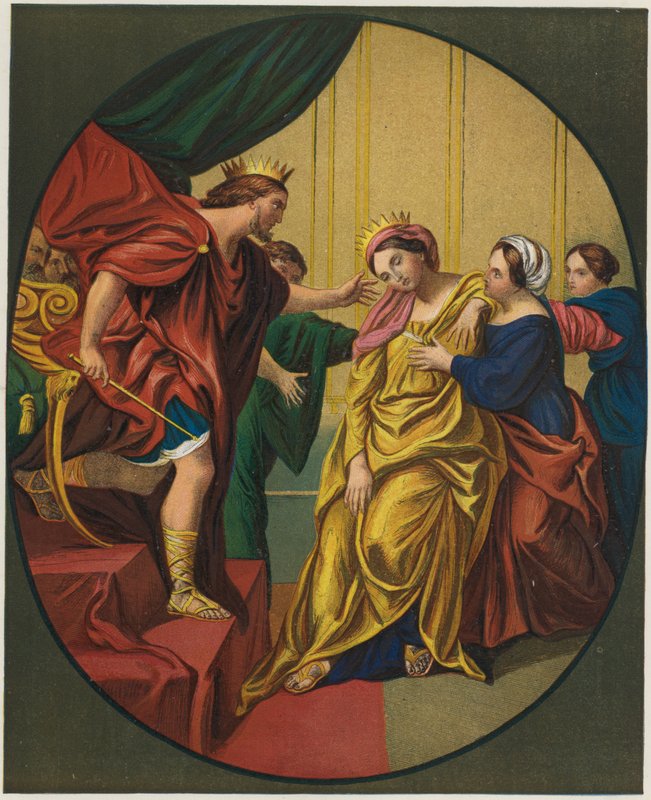 Esther Brought to King Ahasuerus by Domenichino