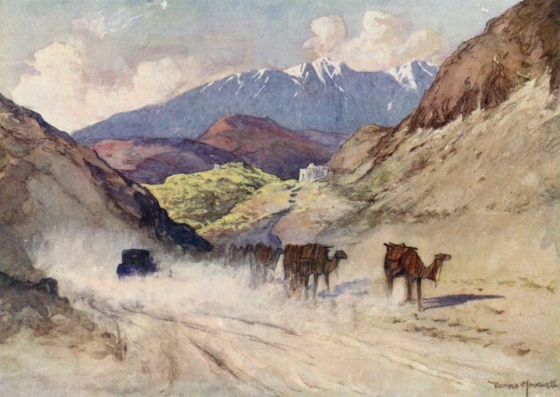An Impression of the Khyber Pass by Donald (after) Maxwell