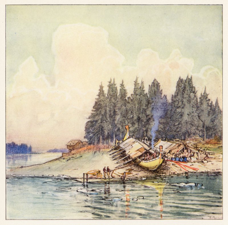 Rudyard Kipling: Harp Song of the Dane Women by Donald (after) Maxwell