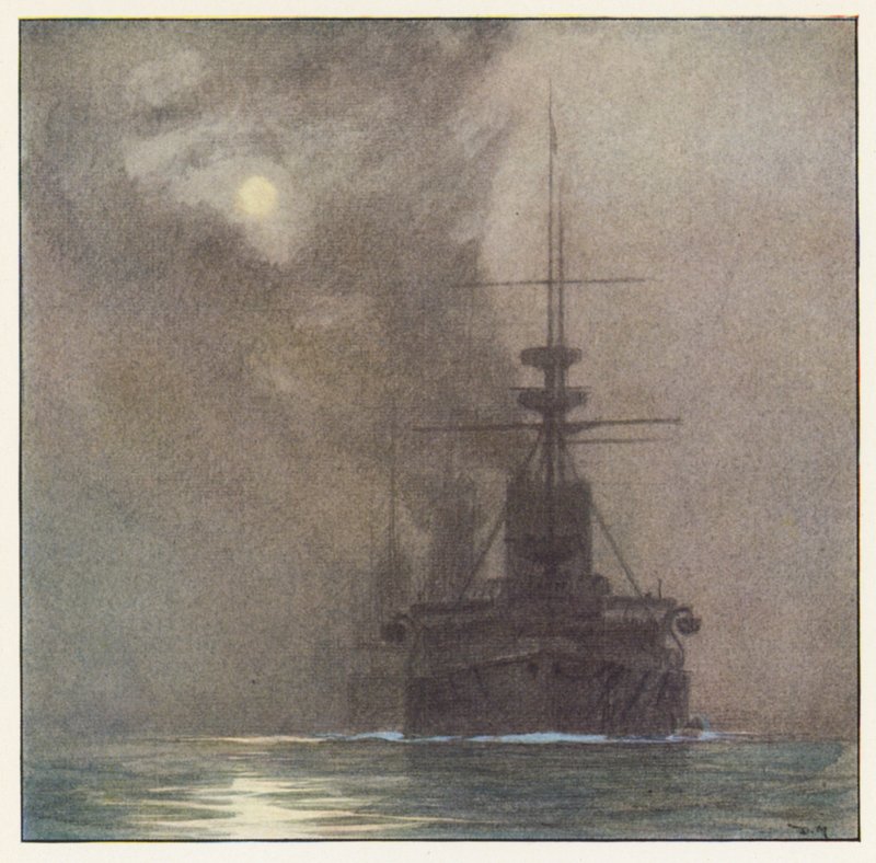 Rudyard Kipling: The Wet Litany by Donald (after) Maxwell