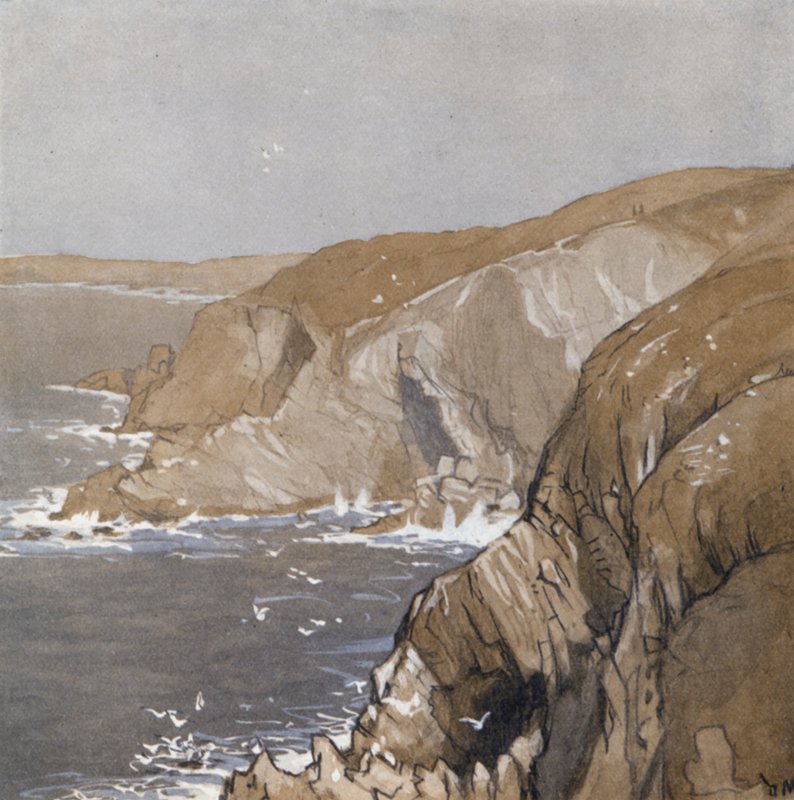 The Cornish Coast by Donald (after) Maxwell