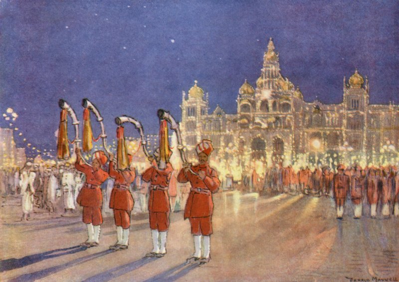 The Welcome at Mysore by Donald (after) Maxwell