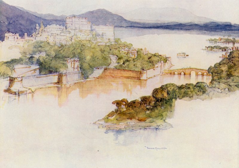 The Wonderful City of Udaipur by Donald (after) Maxwell