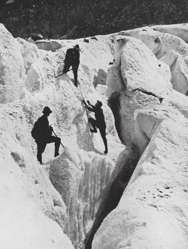 Mountain Climbing in Switzerland by Donald McLeish