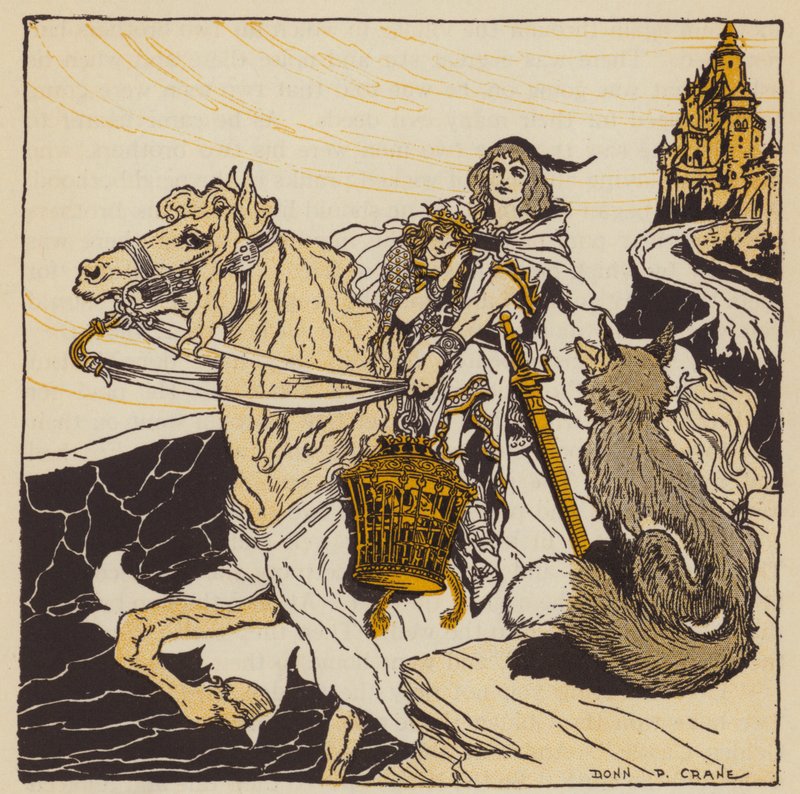 The Golden Bird, German fairy tale by Donn P. Crane