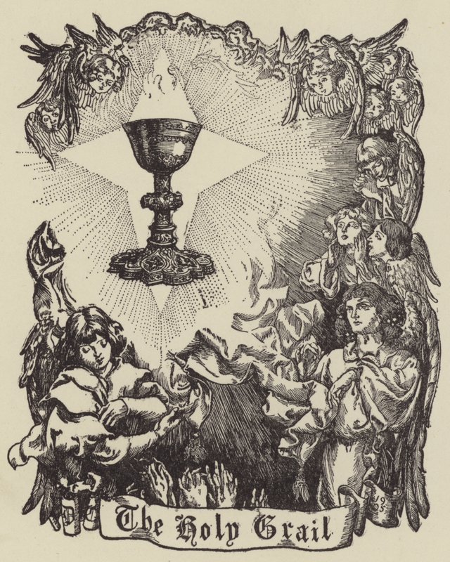 The Holy Grail by Dora Curtis