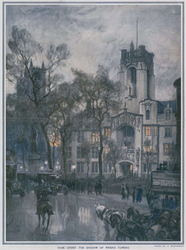 Dusk Under the Shadow of Wren