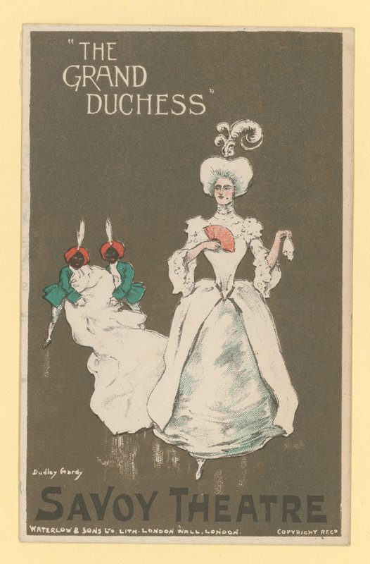 The Grand Duchess, The Savoy Theatre, London by Dudley Hardy