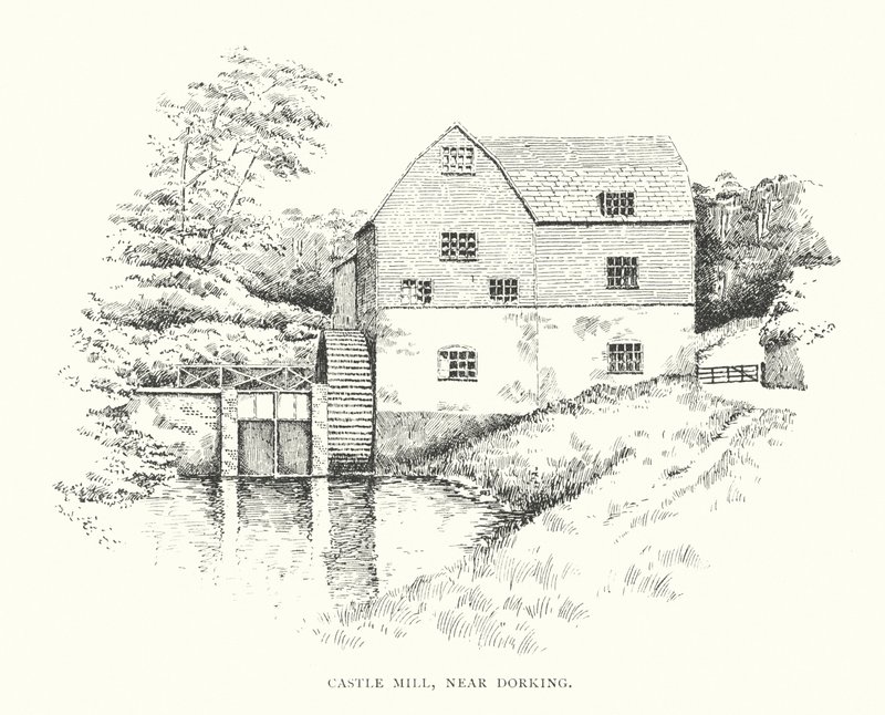 Castle Mill, near Dorking by Duncan Moul