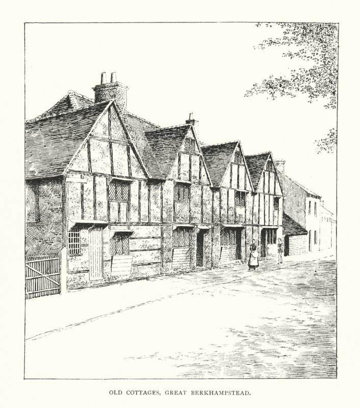 Old Cottages, Great Berkhampstead by Duncan Moul