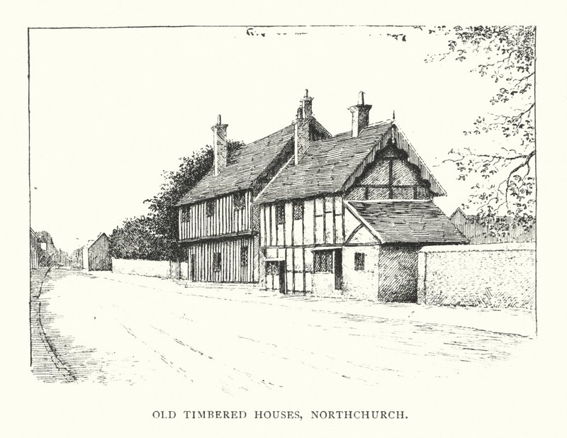Old Timbered Houses, Northchurch by Duncan Moul