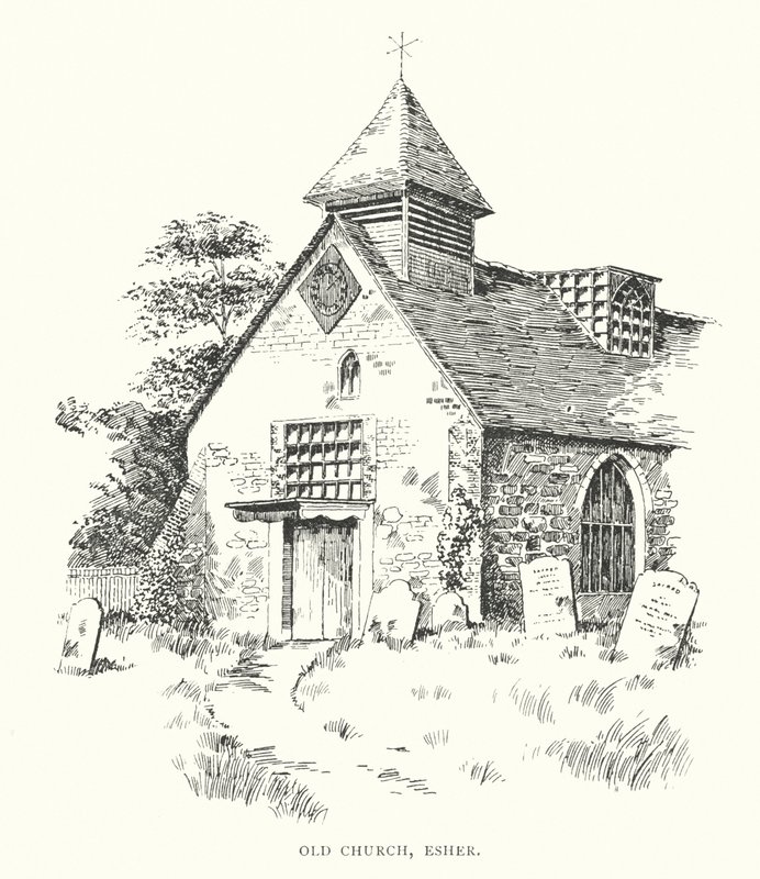 Old Church, Esher by Duncan Moul
