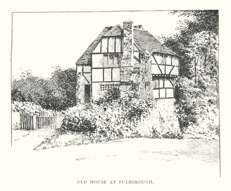 Old House at Pulborough by Duncan Moul