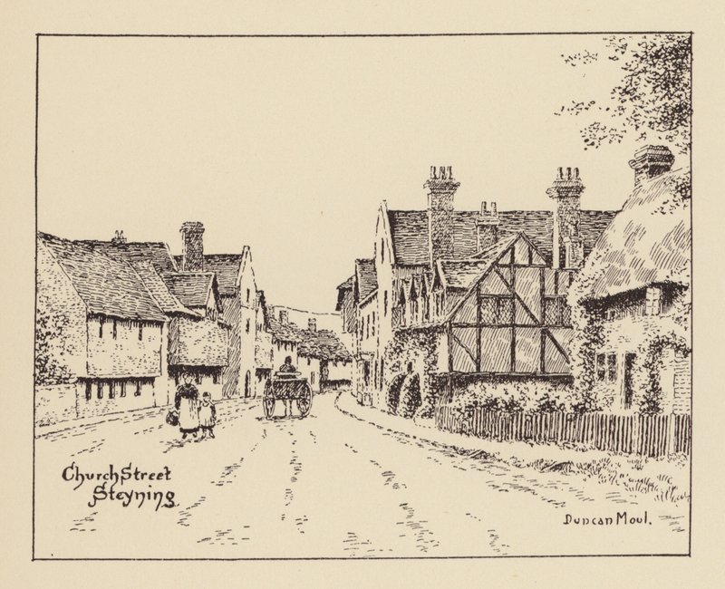 Sussex: Church Street, Steyning by Duncan Moul