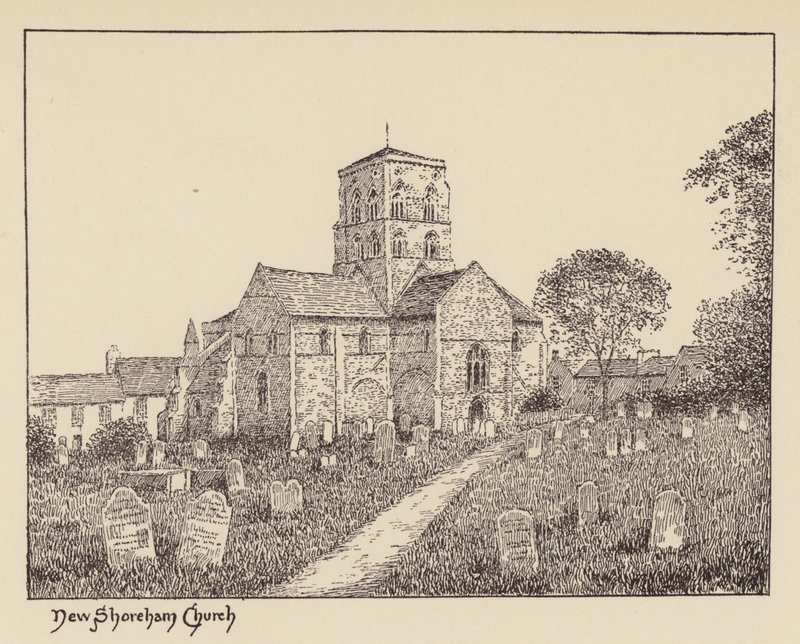 New Shoreham Church, Sussex by Duncan Moul