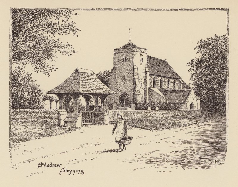 Sussex: St Andrew, Steyning by Duncan Moul