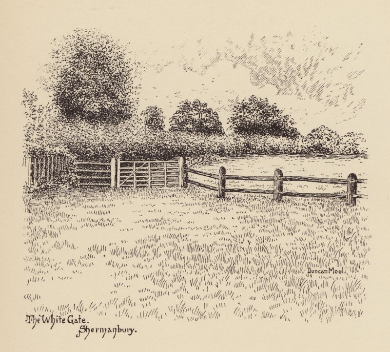 Sussex: The White Gate, Shermanbury by Duncan Moul
