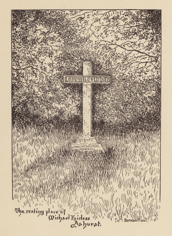 Sussex: The resting place of Michael Fairless Ashurst by Duncan Moul