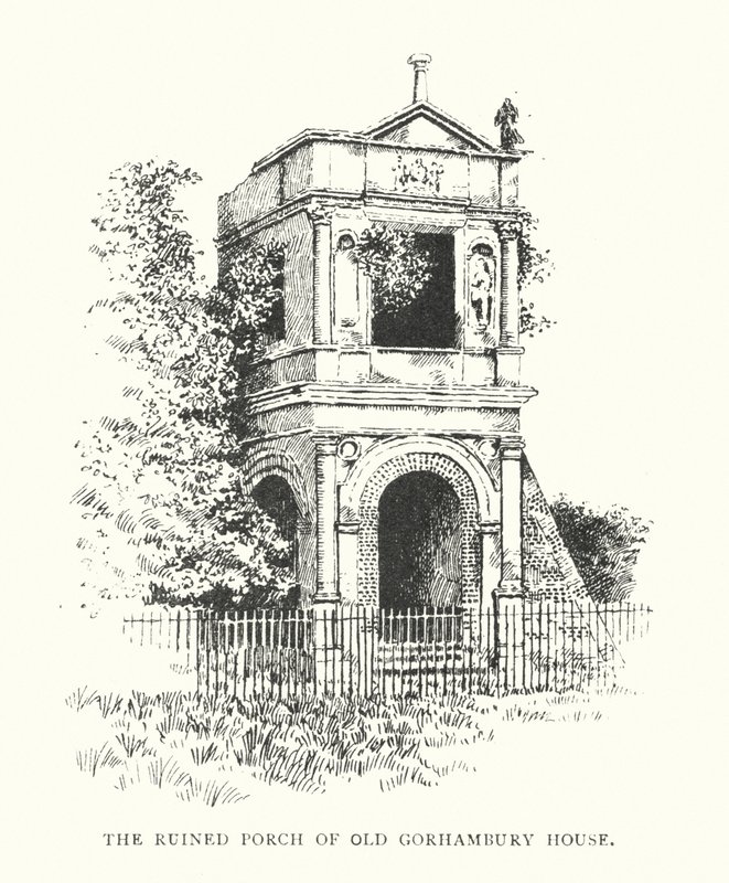 The Ruined Porch of Old Gorhambury House by Duncan Moul