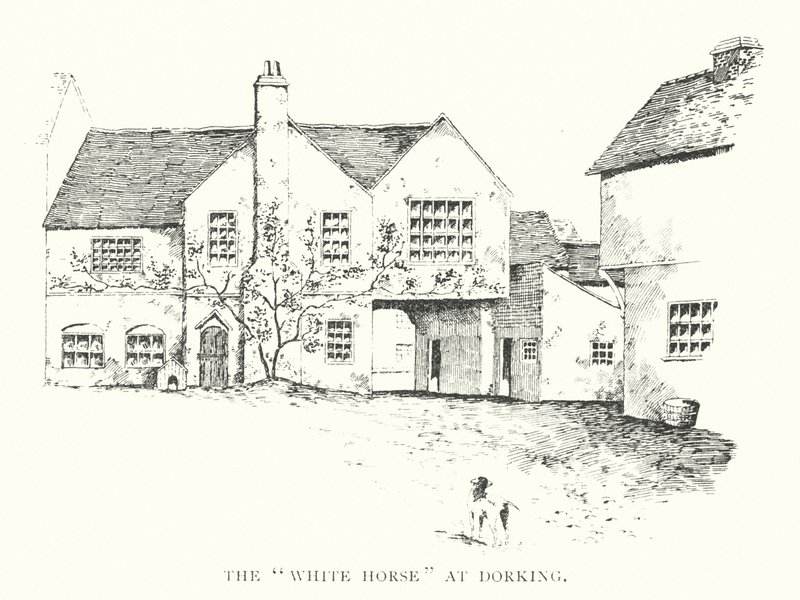 The "White Horse" at Dorking by Duncan Moul
