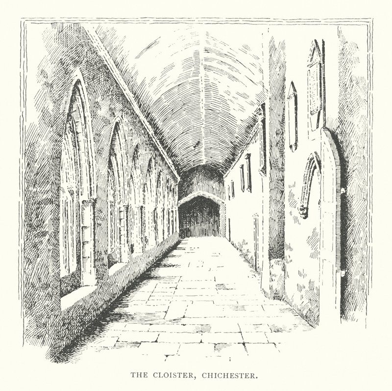 The Cloister, Chichester by Duncan Moul