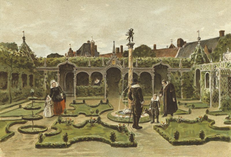 Garden Landscaping, Netherlands, 17th Century by Dutch School
