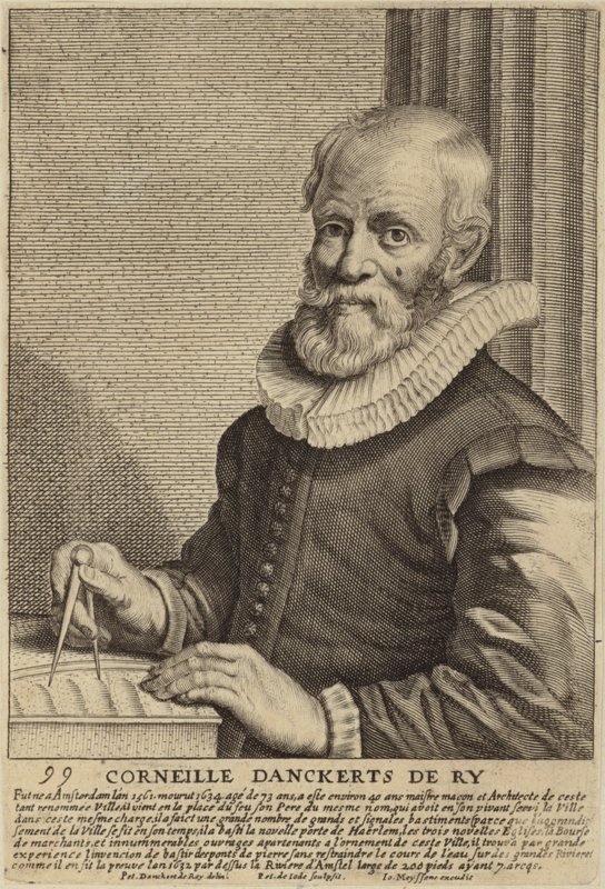 Portrait of Cornelis Danckerts de Ry by Dutch School