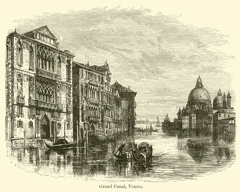 Grand Canal, Venice by E. Jennings