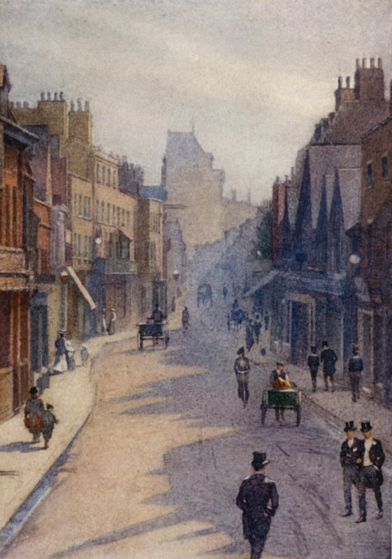 Eton: Eton Street, "After Twelve" on a Half-holiday by E. D. Brinton
