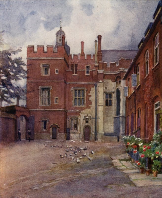 Eton: The Old Brewhouse Yard by E. D. Brinton