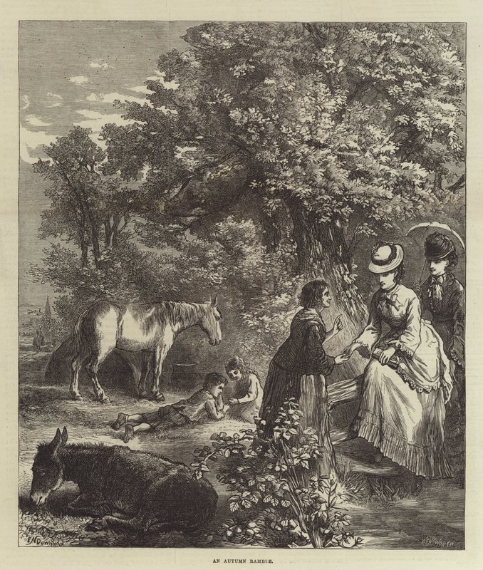 An Autumn Ramble by Ebenezer Newman Downard