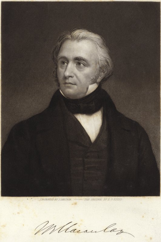 Lord Macaulay by Eden Upton Eddis