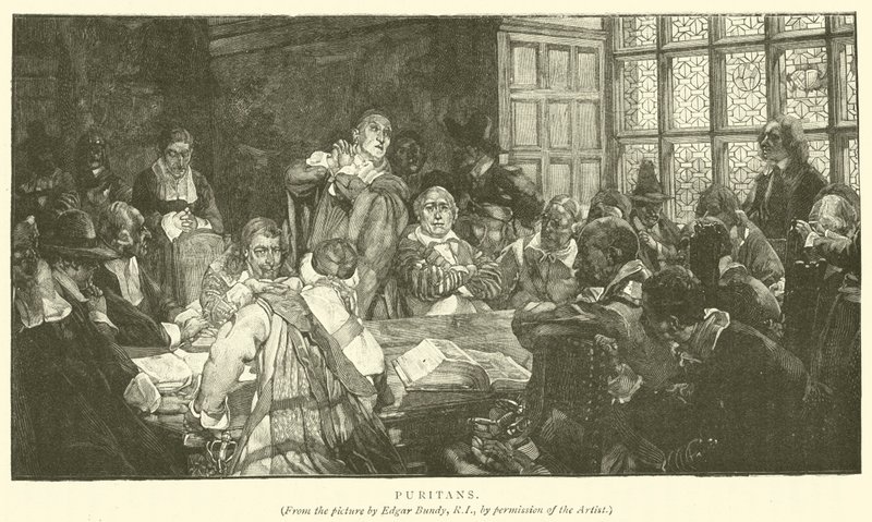 Puritans by Edgar Bundy