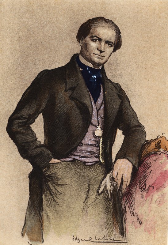 Illustration for Madame Bovary by Gustave Flaubert by Edgar Chahine