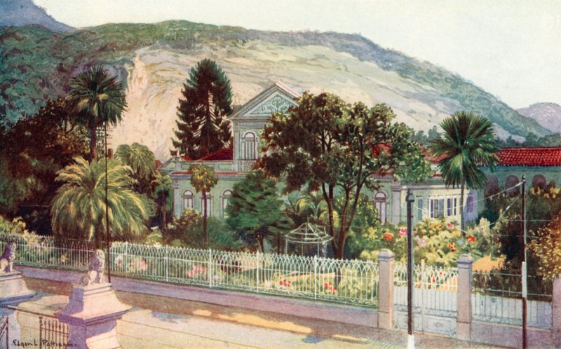 Residence of Senator Ruy Barboza, Rua Sao Clemente by Edgar L. Pattison