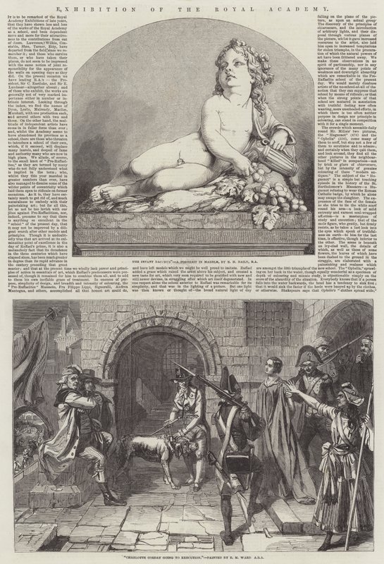 Exhibition of the Royal Academy by Edgar Melville Ward