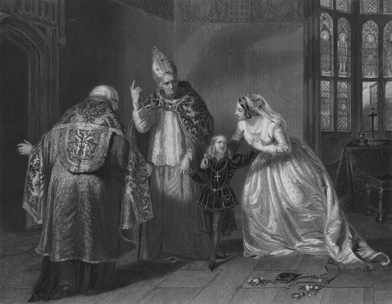The Sanctuary by Edgar Melville after Ward