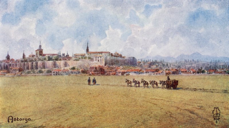 Northern Spain: Astorga, From the South-east by Edgar T. A. Wigram