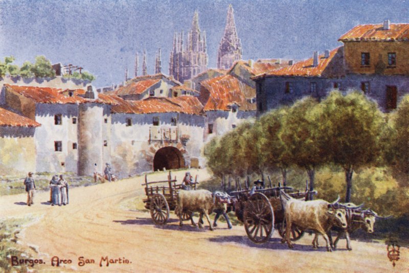 Northern Spain: Burgos, Arco San Martin by Edgar T. A. Wigram