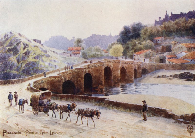 Northern Spain: Plasencia, Puente San Lazaro by Edgar T. A. Wigram