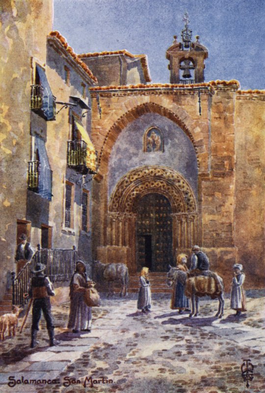 Northern Spain: Salamanca, Church of San Martin by Edgar T. A. Wigram