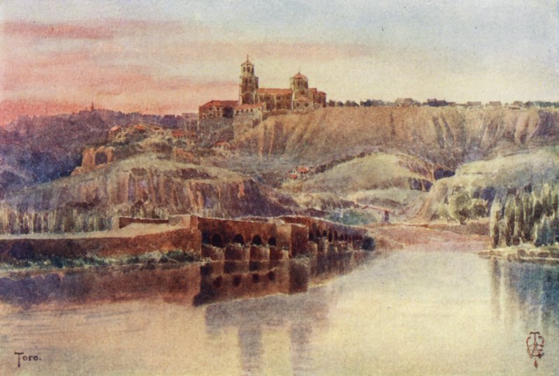 Northern Spain: Toro, From the banks of the Duero by Edgar T. A. Wigram
