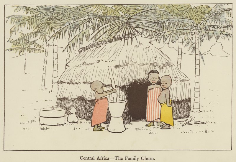 Central Africa, the family churn by Edith Farmiloe