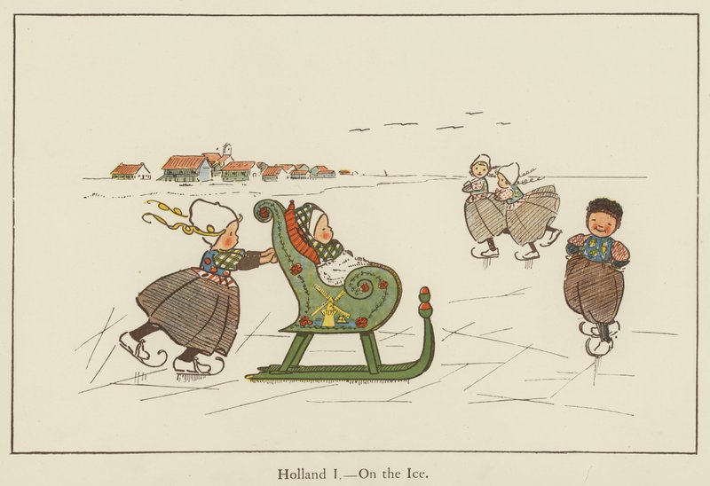 Holland, on the ice by Edith Farmiloe