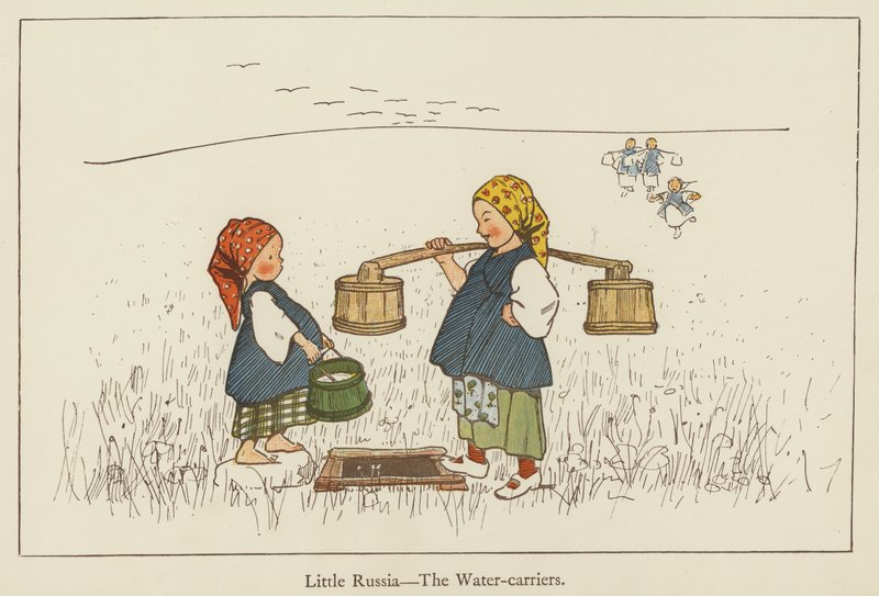 Little Russia, the water-carriers by Edith Farmiloe