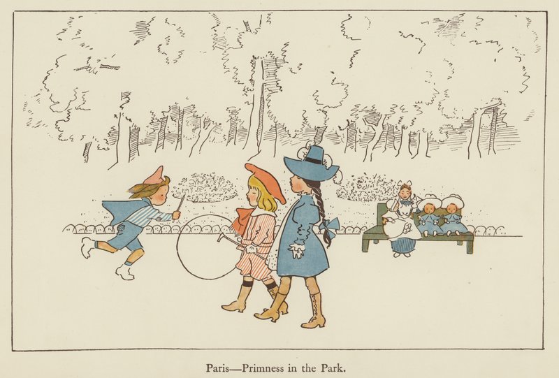 Paris, Primness in the Park by Edith Farmiloe