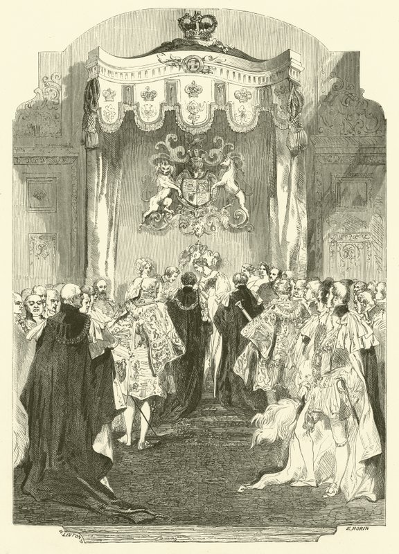 Chapter of the Order of the Garter, Windsor by Edmond (after) Morin